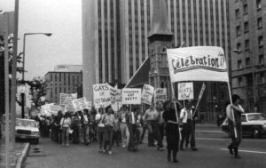 Gays of Ottawa rally in 1979